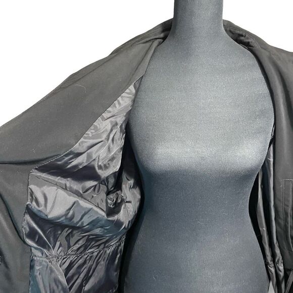 GALLERY Soft Shell Utility Jacket, Lightweight, Lined, Drawstring Waist, Size M - Picture 5 of 11